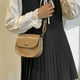 thumbnail image 5 of Bolso bandolera pequeño y elegante de piel sintética para mujer, de color liso, moderno y elegante., 5 of 6
