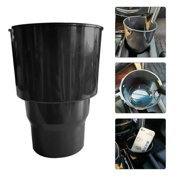 Universal Black Car Cup Holder Adapter Large Size For Truck RV Boat Car