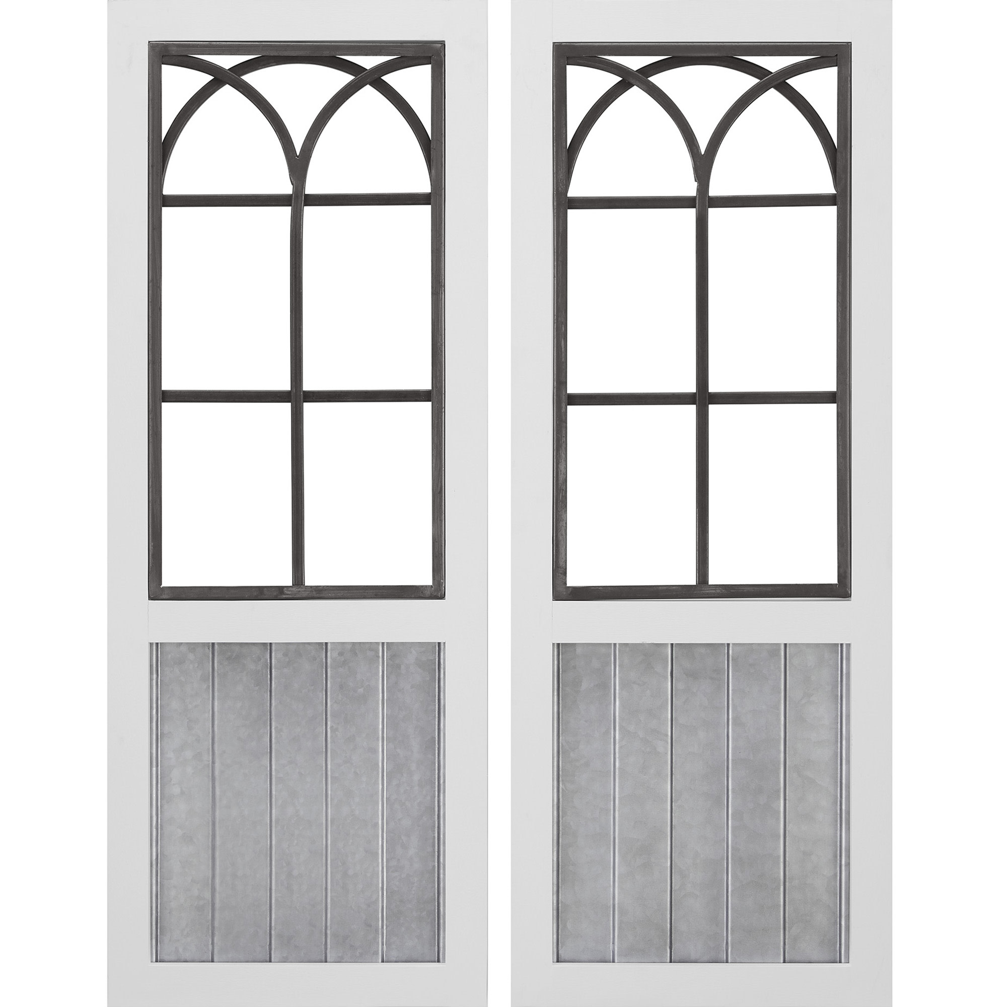 FirsTime & Co. White Willow Farms Wall Décor 2-Piece Set, Farmhouse, Framed, 12 x 1 x 31.5 in
