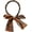 Brown, variant on Satin Fabric Hair Bands, Retro Satin Cross Knotted Fabric Headband, Satin Fabric Headbands with Tie, Boho Knotted Satin Fabric Head Band, Ribbon for Hair for Women(Brown)