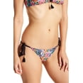 thumbnail image 1 of Trina Turk Women’s Golden Medallion Side Tide Bikini Bottom,12, Multi, 1 of 1