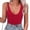 Red, variant on Product Category Camisoles & Tanks - Women Bodysuits Deep V Neck Sleeveless Skin Friendly Tops Bodysuit For Women