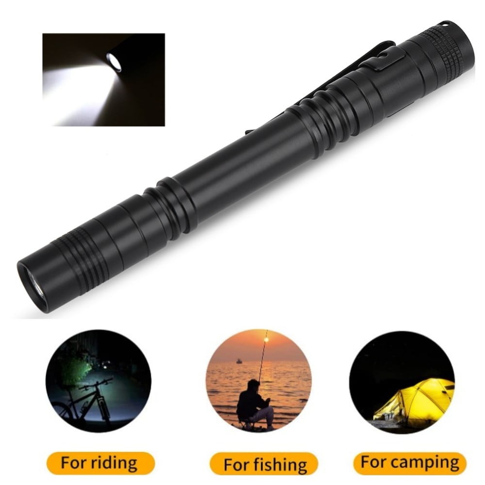 Mini Flashlight Torch Super Bright Led Pocket Size Pen Flashlight Small