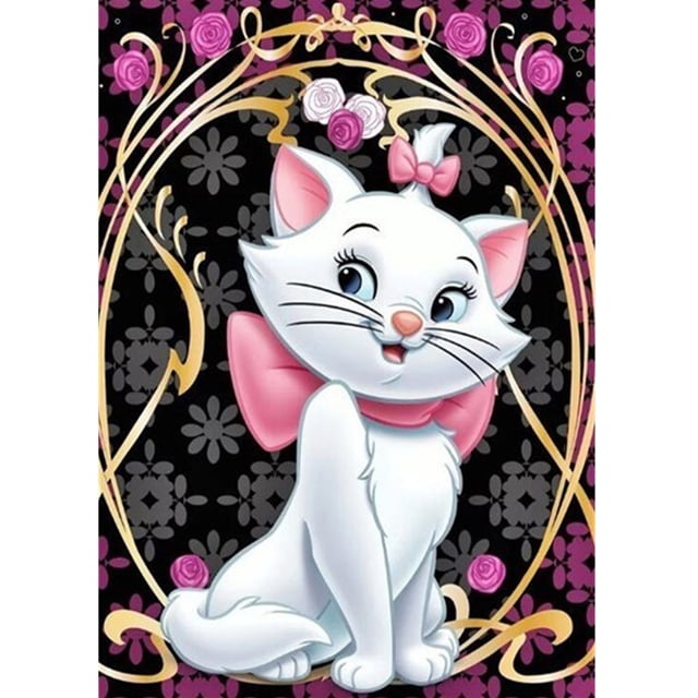 Taladro diamante pintura (DF3828) 5D DIY completo gato bordado mosaico Kits decoración del hogar 50x70cm FLhrweasw Nuevo
