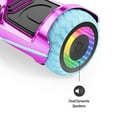 Jetson Rave Hoverboard, Pink, Bluetooth Speaker, Customizable LED Light
