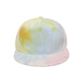 thumbnail image 6 of Gureui Toddler Infant Baby Boys Girls Hip-Hop Hats,Solid Color/Tie-Dye Baseball Caps Outdoor Flat Brim Trend Hats, 6 of 8