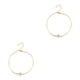 thumbnail image 4 of Qarigey Tobillera ajustable Universal resistente oro plata joyería delicada accesorio de moda pulseras de tobillo cadenas de pie para mujer oro Type2 NO2 Qarigey CBP253773, 4 of 6
