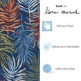 thumbnail image 4 of Liora Manne Tivoli La Palma Indoor Area Rug 100% Wool Navy Multicolor 5x8, 4 of 5