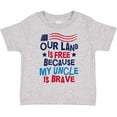 thumbnail image 3 of Inktastic Military Uncle Proud Nephew Freedom Boys or Girls Toddler T-Shirt, 3 of 5