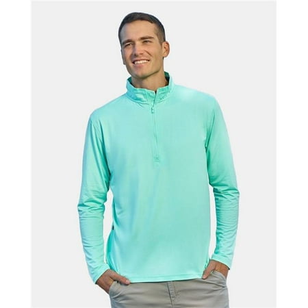 Nautica N17924 Men's Saltwater Quarter-Zip Pullover