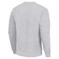 thumbnail image 3 of Men's Starter Heather Gray Denver Broncos Team Mesh Print Graphic Pullover Sweatshirt, 3 of 3