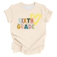 thumbnail image 3 of T-Shirt à Manches Courtes pour Femmes Seductiva Rabais de 50 % Liquidation T-Shirt à Col Rond Imprimé à Manches Courtes pour Femmes pour la Rentrée Scolaire, 3 of 6