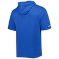 thumbnail image 3 of Men's Mitchell & Ness Royal Los Angeles Rams Washed Short Sleeve Pullover Hoodie, 3 of 3