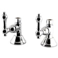 thumbnail image 1 of Kingston Brass CCK44151AL Straight Stop Shut-Off Valve, Polished Chrome, 1 of 2