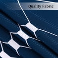 thumbnail image 3 of KSEERBABALL Navy Blue Ombre Polyester Shower Curtain, 72" x 84", 3 of 5