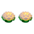 thumbnail image 1 of Simulación Creativa Lotus Night Light Lámparas Mesa Románticas Buda () Blanco, 1 of 4