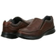 thumbnail image 4 of Clarks Mocassin Cotrell Free pour Homme, Cuir Tabac, 10 Grand US, 4 of 10