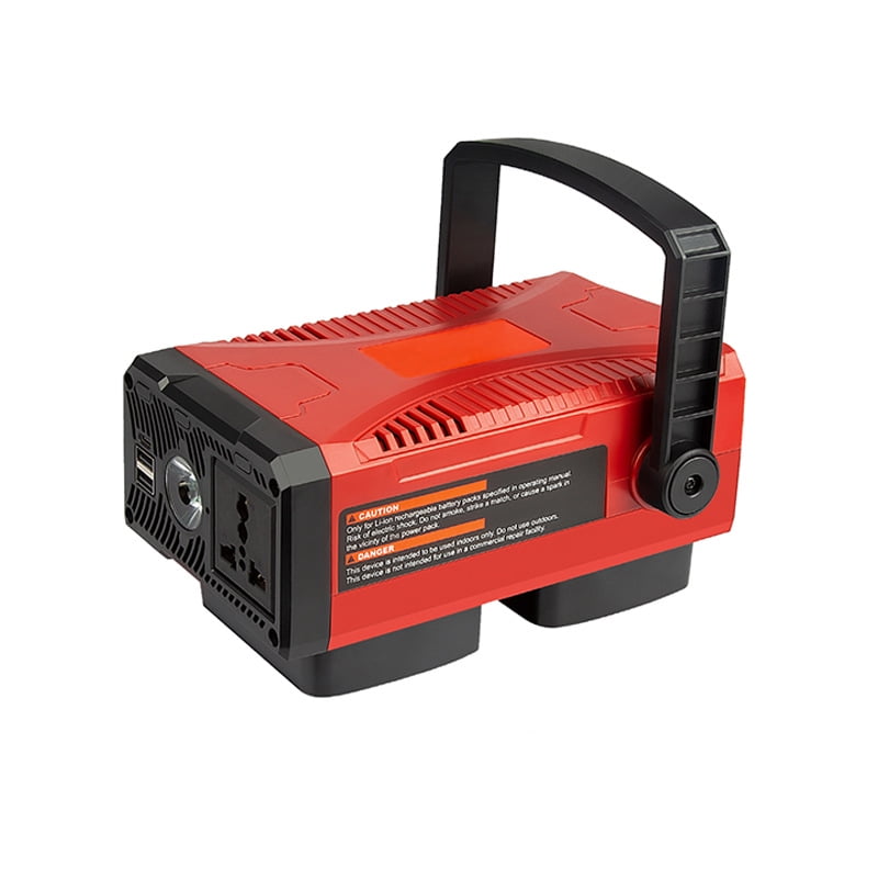 150W Power Inverter for Mil*wau*kee 18V Battery, DC 20V to AC 110-120V Battery Inverter, Portable Power Station Generator (Battery is not included)