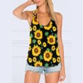thumbnail image 2 of Camisetas sin mangas con estampado de verano para mujer a la moda, camisola con tirantes finos sin mangas de corte bajo, chaleco holgado con espalda descubierta Pompotops lopia999391, 2 of 8