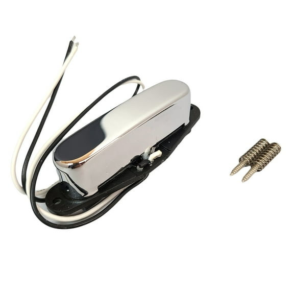 Alnico V Tele Neck Pickup Artec Telecaster Again 5.1k Chrome For Electric Guitar Chrome