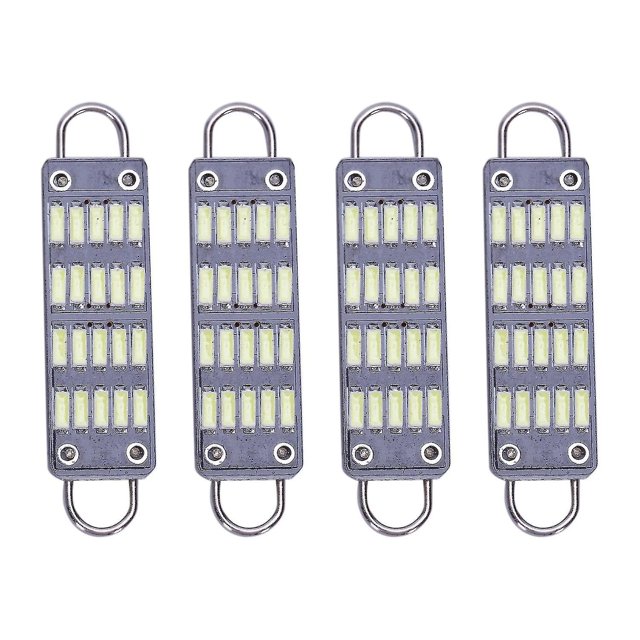 Bombilla Led Festón Blanco Brillante De 44 Mm, Bucle Rígido De 20 Smd De 1,73 Pulgadas