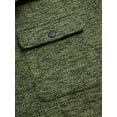 thumbnail image 5 of George Men's and Big Men's Knit Fleece Shirt Jacket, Sizes S-3XL, 5 of 8