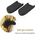 thumbnail image 6 of 2PCS Saxophone Thumb Rest, Comfortable Saxophone Thumb Finger Rest Pad, Rubber Sax Gel Cushion Pad, for Tenor Saxophone, Baritone Saxophone, 6 of 9