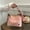 Pink, variant on Women's Small Square Crossbody Bag - Fashionable Lightweight Casual Shoulder Bag, Stylish Mini Messenger Bag ( Beige )