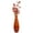 Glossy Orange, variant on 28" Tall Bamboo Floor Vase, Glossy Green