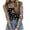 Black, variant on Women Long Sleeve Tops Sheer Mesh Blouse Layering Tunic Casual Loose Fit Shirt