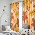 thumbnail image 5 of Harvest Festival Pumpkin Patch Rustic Golden Autumn Curtains 2 Pack Rod Pocket,52x84in Kitchen Curtains Fall Holiday Long Curtain, 5 of 5