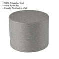 thumbnail image 2 of Better Homes & Gardens 20" Round Outdoor Pouf Ottoman, 1-Piece, Grey, 2 of 7