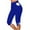 #3-Blue, variant on Patlollav Capris Leggings for Women Hollow Out Yoga Pants Summer Workout Athletic Slim Bottom Pants