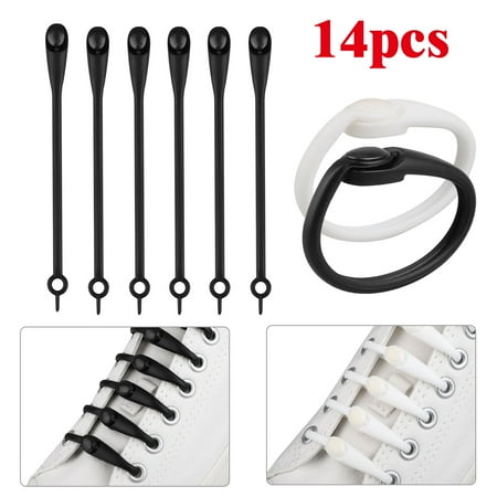 Silicone Boost - No Tie Shoelaces for Kids and Adults - Best in Sports Fan Shoelaces - Waterproof Silicone Elastic Athletic Running Shoe Laces for Sneaker Boots Board Shoes and Casual Shoes