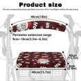 thumbnail image 6 of HELLHERO Christmas Stripes Rollator Seat Back Cover and Backrest Covers for Elderly Stretchable Material for Stain Proof, 6 of 7
