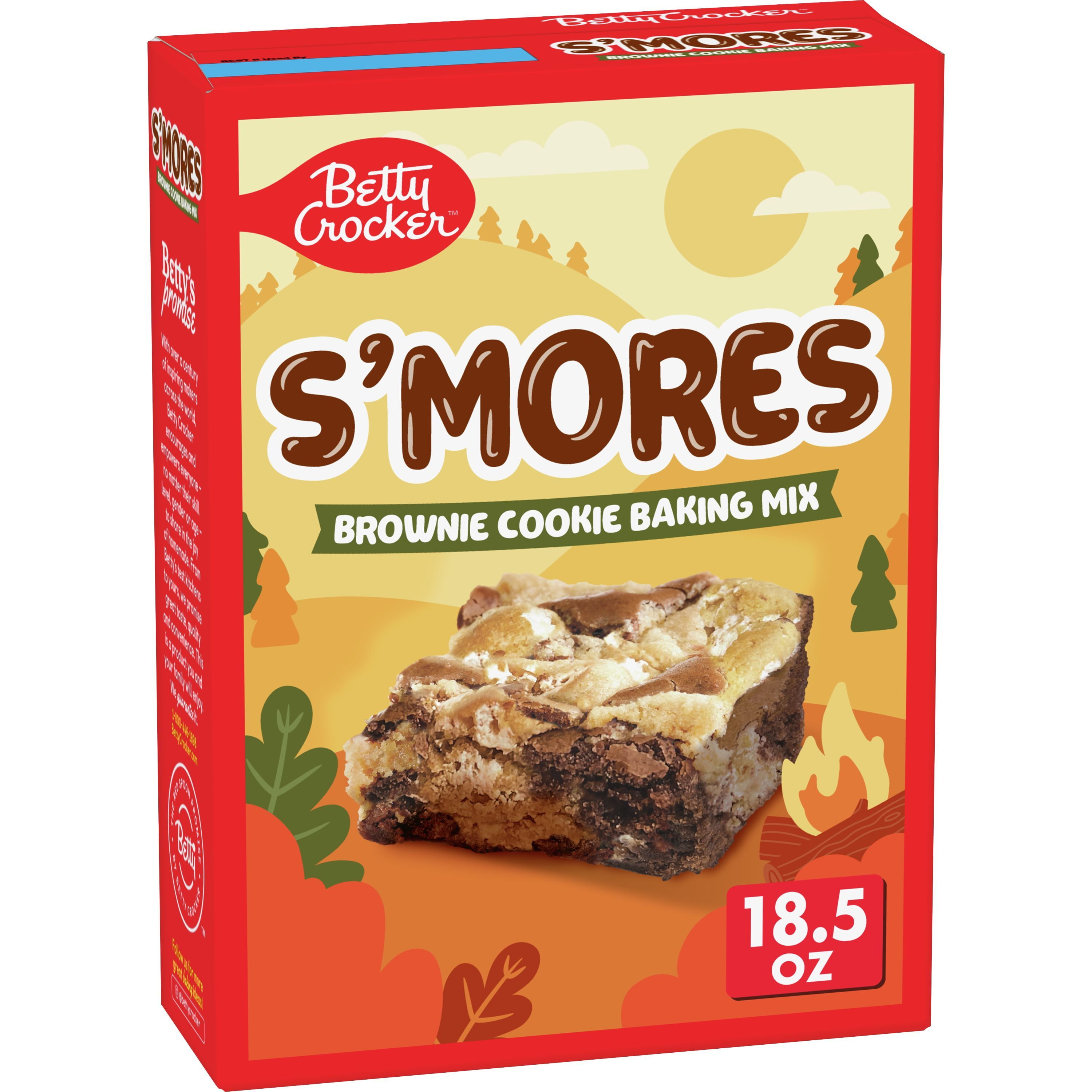 Betty Crocker S'mores Brownie Cookie Baking Mix, 18.5 oz.