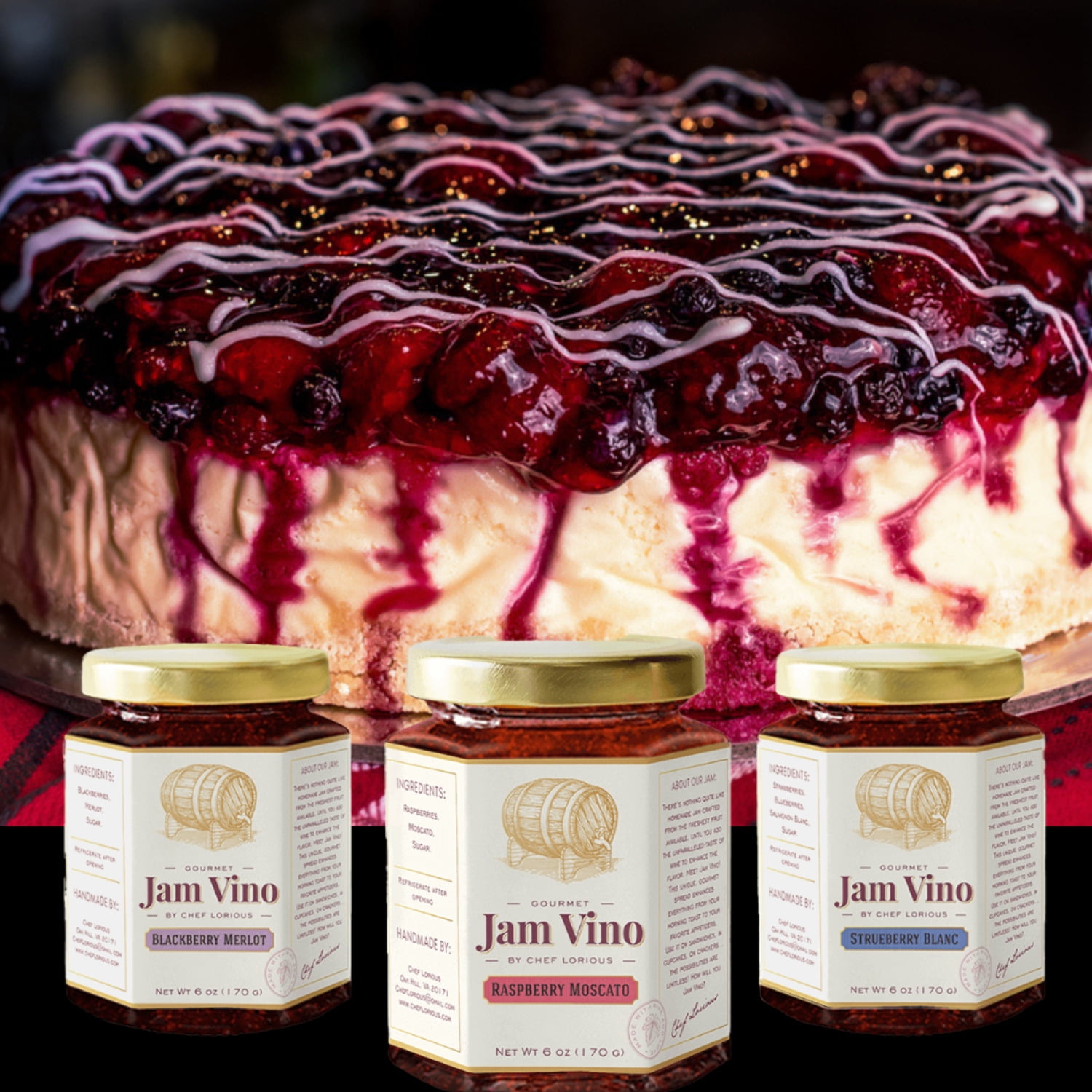 Jam Vino Classic 3-Pack
