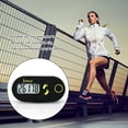 thumbnail image 4 of Ivole 3D Digital Step Pedometer Portable Walking Distance Counter LCD Display Gym Exercise Counting Tool Accessories, 4 of 7