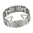 thumbnail image 2 of portátil para acampar Soporte Utensilios de cocina Antideslizante Durable Cocina Quemador Soporte Parabrisas Estante para cocinar al aire libre Soledad Soporte de horno de campamento, 2 of 6