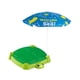 thumbnail image 1 of Arenero con tapa y sombrilla, portátil, para juegos sensoriales infantiles en el jardín. Tortuga, 1 of 9