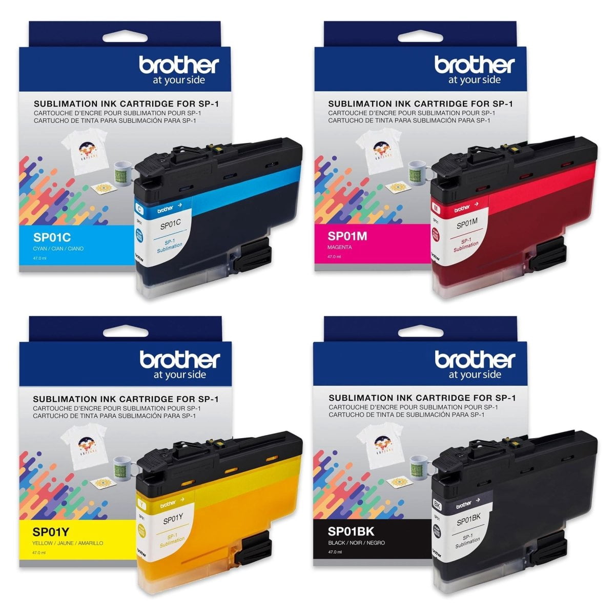 Brother SP-1 Sublimation Printer Deluxe Bundle with 460 Transfer Sheets