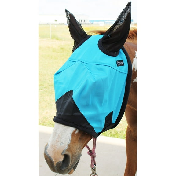 Equine Horse FlyMask Summer Spring Airflow Mesh Blue 73203