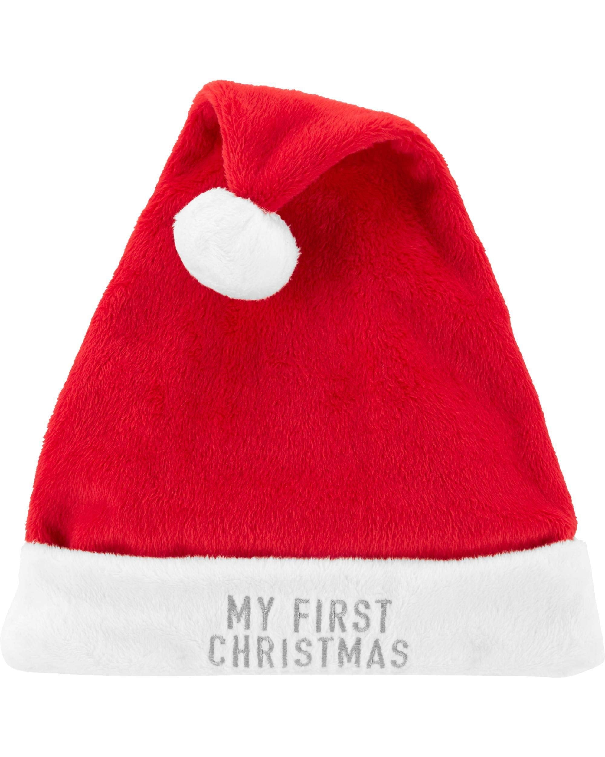 my very first christmas santa hat