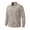 04-Khaki, variant on Men's Corduroy Shirt Long Sleeve Casual Button Down Shacket Jacket with Flap Chest Pockets