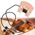 thumbnail image 1 of Pastilla Para Violín, Puente De Arce, Puente De Violín 4/4 De Madera Estable, Sensibilidad, Conexión Para Preamplificador, 1 of 7