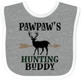 thumbnail image 3 of Inktastic Pawpaw Hunting Buddy Bow Hunter Boys or Girls Baby Bib, 3 of 4