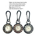 thumbnail image 7 of Grofry Digital Carabiner Watch Anti-oxidation Shock Resistance Vintage Climbing Hiking Clip on Quartz Watch for Outdoor Cyan, 7 of 7