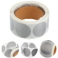 thumbnail image 2 of 1 Roll 300pcs Scrape DIY Adhesive Sticker Round Label Paper Gift Decals Silver Bag Stickers Party Favor, 2 of 9