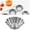 Silver, variant on Stainless Steel Baking Cups And Small Pie Pans For Desserts And Cupcakes Reusable Kitchen Baking Tools