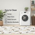 thumbnail image 3 of 4x5 Rug, Bird Rug, Floral Branch Rugs for Living Room Bedroom, Animal Carpet, Washable & Non Slip & Soft Low Pile Large Indoor Area Rug, Bird Home Decor & Gifts, 3 of 7